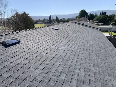 Smart Roofing project - Asphalt Shingle Roof Installation - Light Gray, Low-Slope Sections in Los Angeles