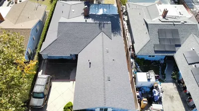 Smart Roofing project - Asphalt Shingle Roof Replacement - Owens Corning Midnight, Chatsworth in Los Angeles