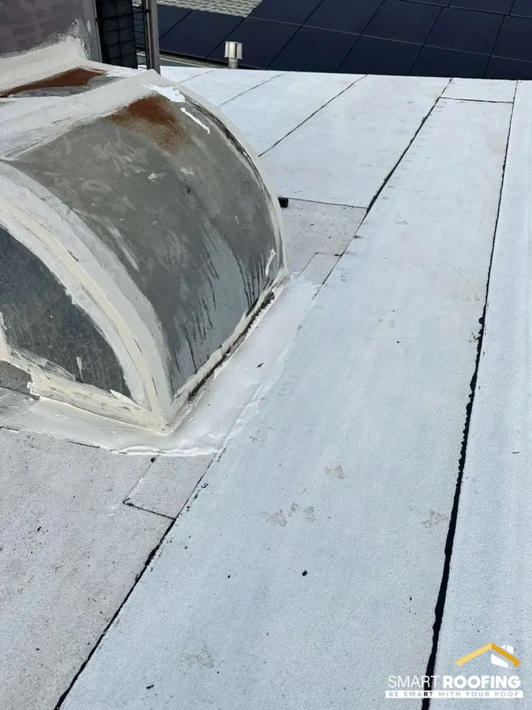 Smart Roofing project - Flat Roof Installation - Large Building, 25-Photo Detailed Project in Los Angeles