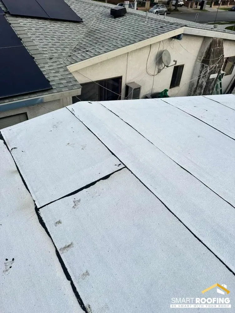 Smart Roofing project - Flat Roof Installation - Large Building, 25-Photo Detailed Project in Los Angeles