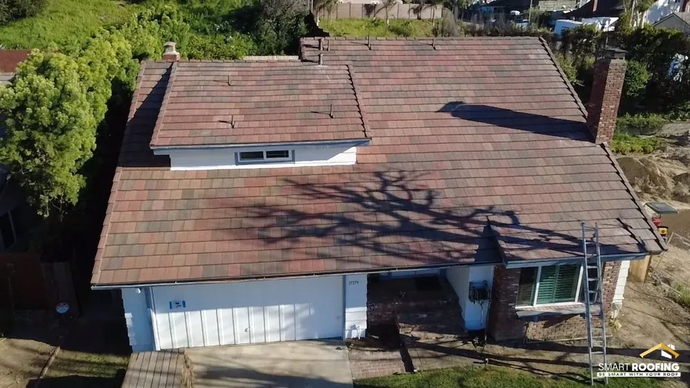 Smart Roofing project - Tile Roof Installation - Spanish Clay Terracotta in Los Angeles